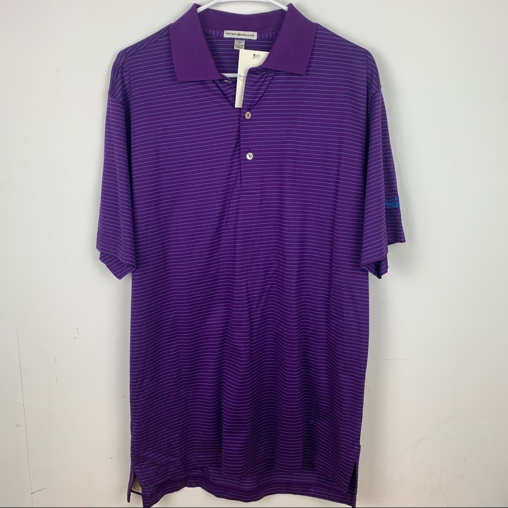 Peter Miller Dallas Athletic Club Purple Polo  M